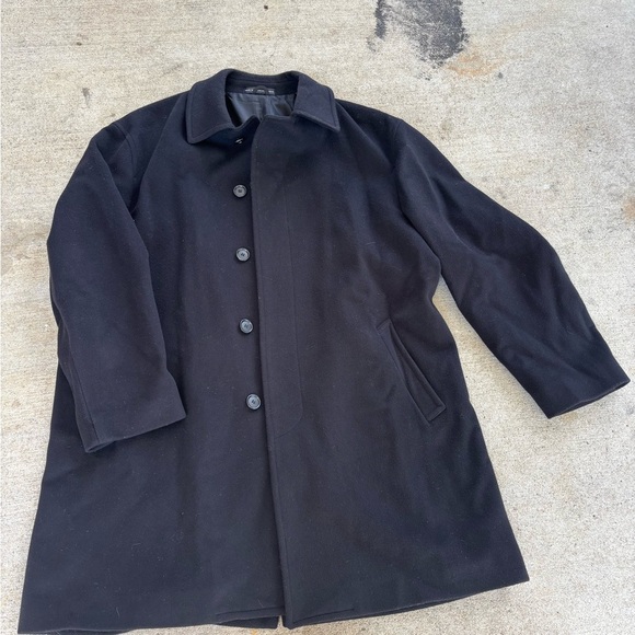 Alfani Classic Black Men's Coat - Picture 1 of 5